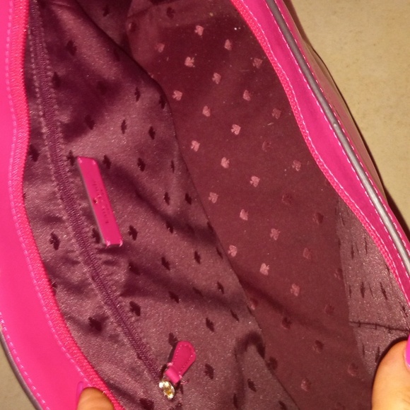 Hot pink Kate Spade tote - Picture 3 of 7
